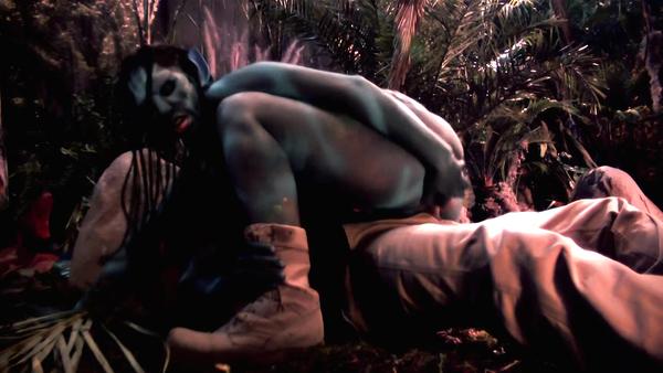 Alien porn with a Na'vi and Humans