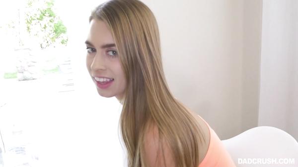 Blonde schoolgirl takes her stepfather cock and her girlfriend too