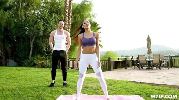 Invigorating Fitness, Smart Workout and Hot Sex with Instructor