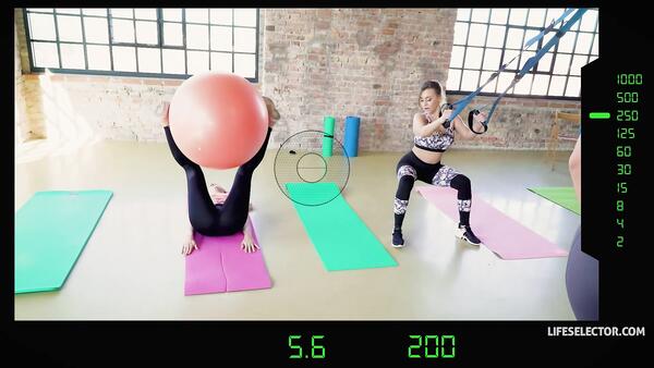 Lucky Guy Fucks Yoga Trainer And Her Young Students